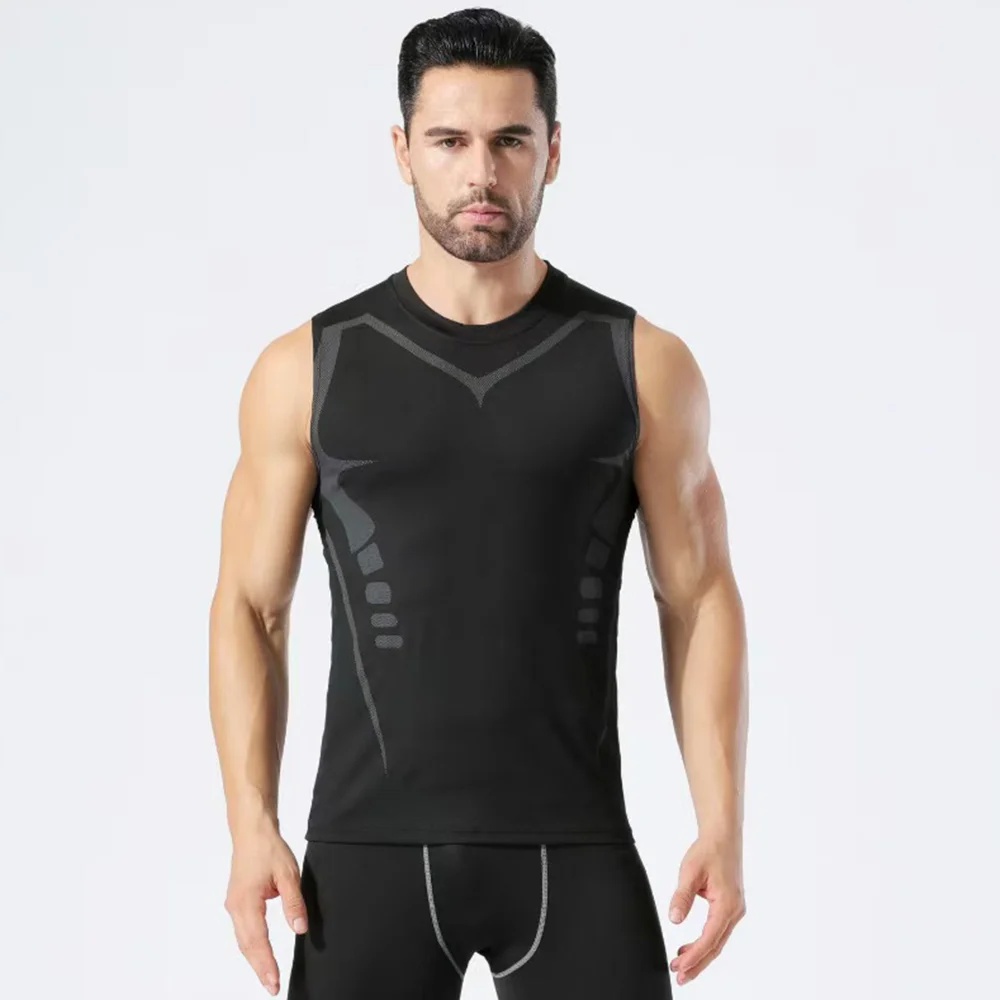 Tank Top Muscle - قميص رياضي ضاغط للرجال 2026 بدون