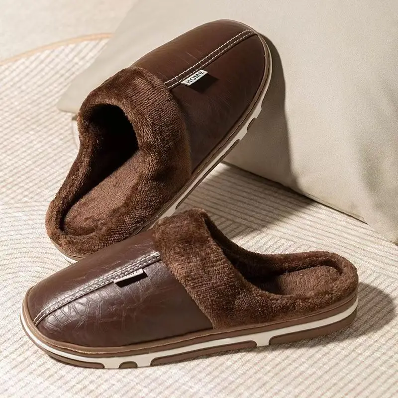 شباشب شتوية رجالية كبيرة الحجم - مراجعة Flip Flop Leather Men وسعره