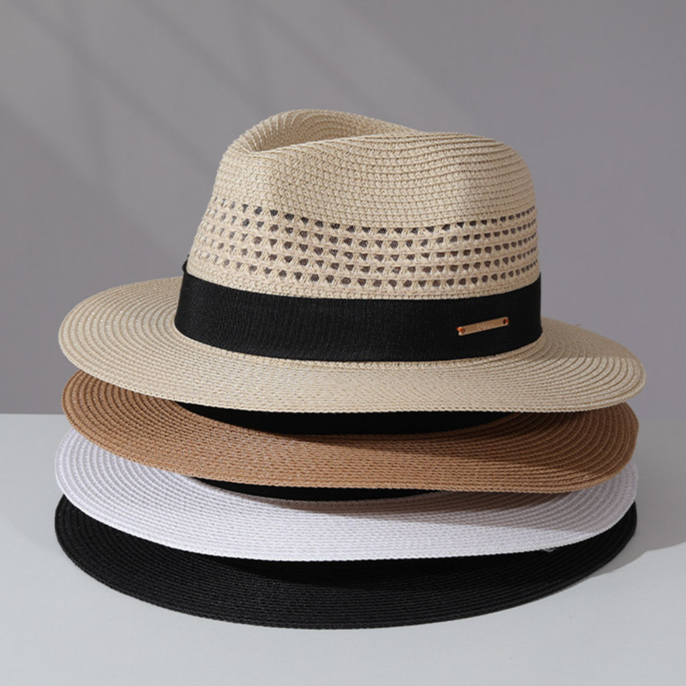 قبعة قش كلاسيكية صيفية للرجال، - مراجعة Bucket Hat Straw وسعره
